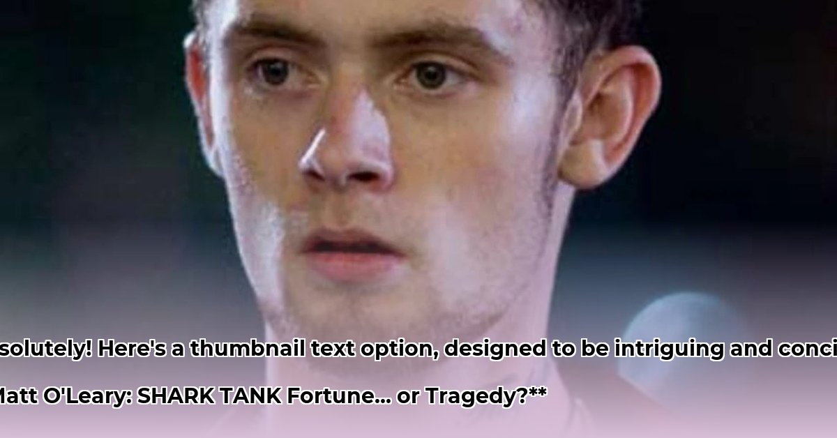 matt-o-leary-net-worth